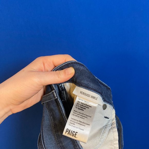 LIKE NEW - PAIGE Verdugo Ankle Skinny Jeans - Picture 9 of 11